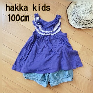 ハッカキッズ(hakka kids)の100㎝　HAKKA kids  チュニック(Tシャツ/カットソー)