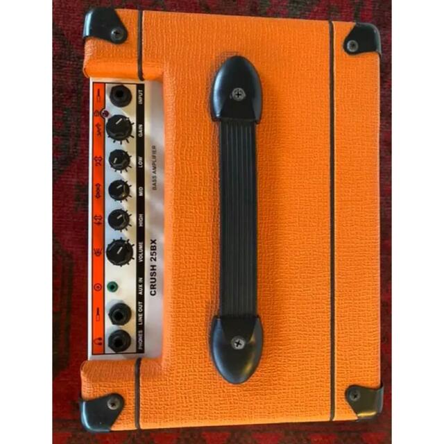 ORANGE アンプ CRASH 25BX オレンジ 美品 - ギターアンプ