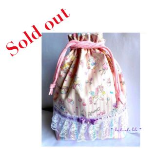 《 Sold out 》＊ 体操服.給食袋.お着替袋／handmade ＊ (体操着入れ)