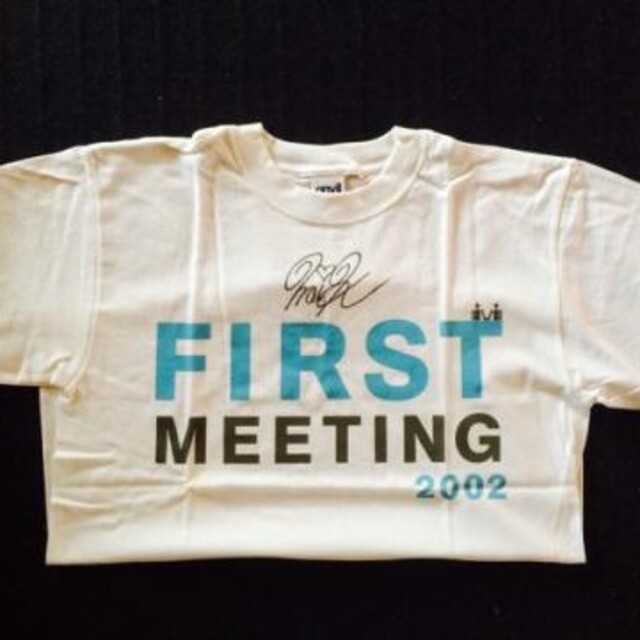 FC初イベント倉木麻衣FIRST MEETING2002直筆サイン入りTシャツ幻