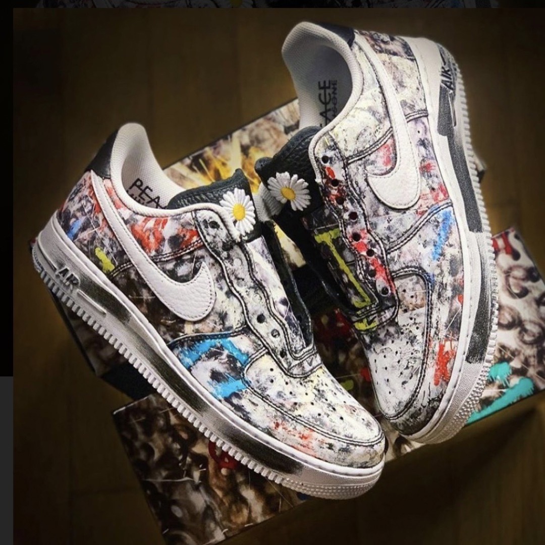 NIKE peaceminusone paranoise air force 1