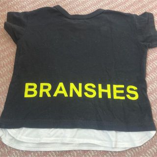 ブランシェス(Branshes)のブランシェス　黒　カットソー　ティシャツ(Tシャツ/カットソー)