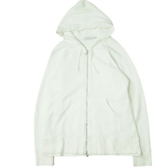 nonnative ノンネイティブ 日本製 DWELLER HOODED FULL ZIP COTTON SWEAT スウェットジップアップパーカー NN-C2601 1 WHITE トップス【nonnative】