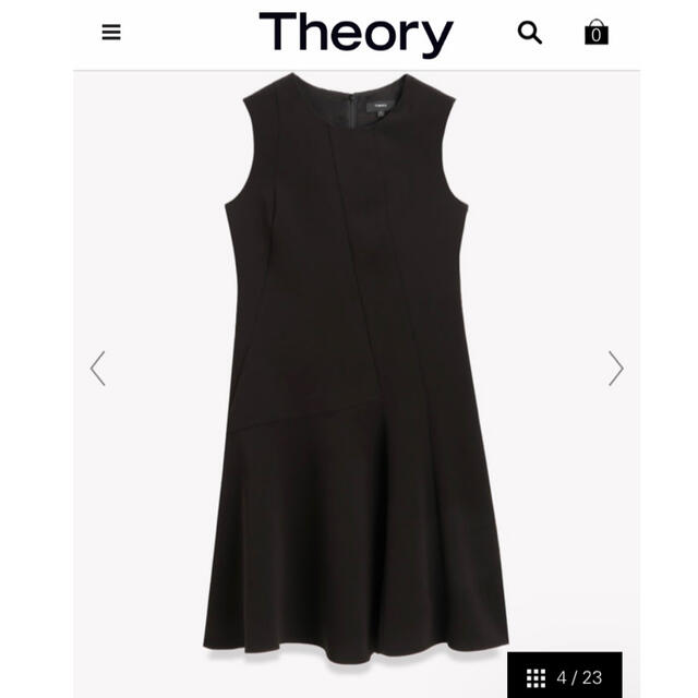 Theory - Theory Classic Crepe Asym Drape DRの通販 by ユウ's Theory - Theory Classic Crepe Asym Drape DRの通販 by ユウ's