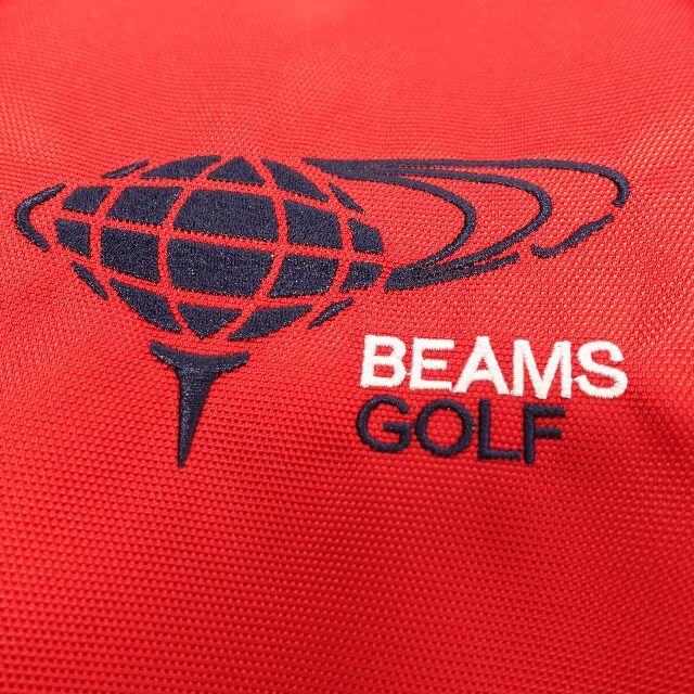 BEAMS(ビームス)のBEAMS GOLF ビームスゴルフ　シューズケース　メンズ　レッド スポーツ/アウトドアのゴルフ(その他)の商品写真