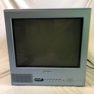 トウシバ(東芝)のTOSHIBA ブラウン管テレビ　15ZR5 地デジチューナー付　動作確認済み(テレビ)