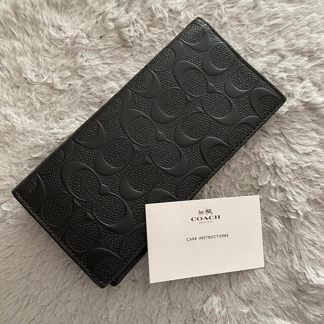 ♡新品正規品♡コーチCOACH長財布インダストリアルグレー