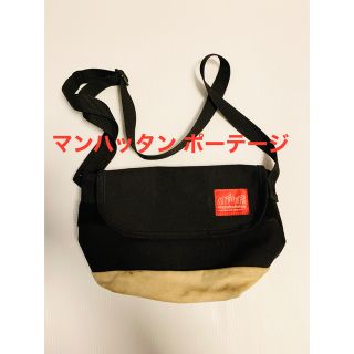 マンハッタンポーテージ(Manhattan Portage)のマンハッタン ポーテージ ショルダーバッグ 黒 ベージュ (ショルダーバッグ)