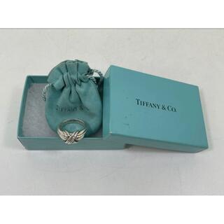 ティファニー(Tiffany & Co.)のTiffany&co テイファニー シグネチャー クロス リング シルバー 指輪(リング(指輪))