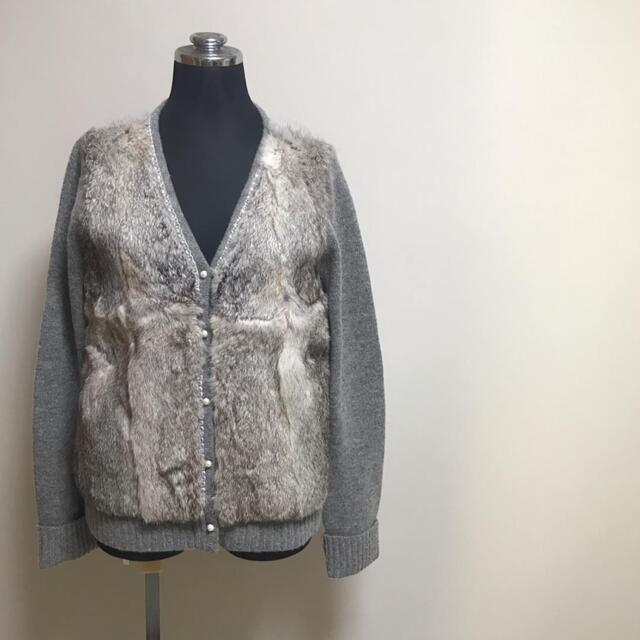 Max Mara - マックスマーラ 高級アンゴラニット カーディガン ラビット