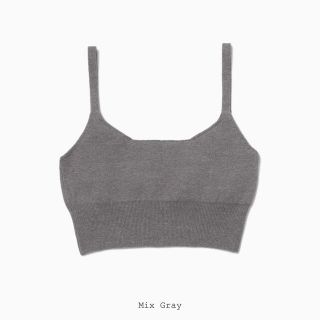 nakes ネイクス　KNIT BRA TOP(ベアトップ/チューブトップ)