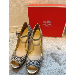 コーチ(COACH) オープントゥパンプス ハイヒール/パンプス(レディース