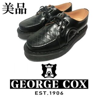GEORGE COX - 【一回着用の美品◆英国製◆定価5.5万】ジョージコックス Dace V UK6