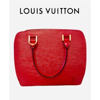 ルイヴィトン(LOUIS VUITTON)の【希少】ルイ　ヴィトン エピ ポンヌフ　ハンドバッグ　ほぼ新品　アンティーク(ハンドバッグ)