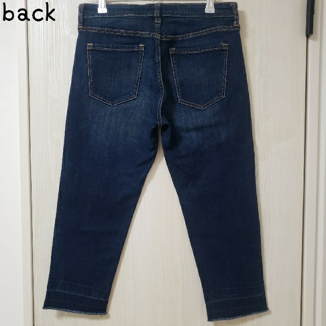 GAP(ギャップ)の【美品】GAP クロップドデニムパンツ STRAIGHT CROP L レディースのパンツ(デニム/ジーンズ)の商品写真