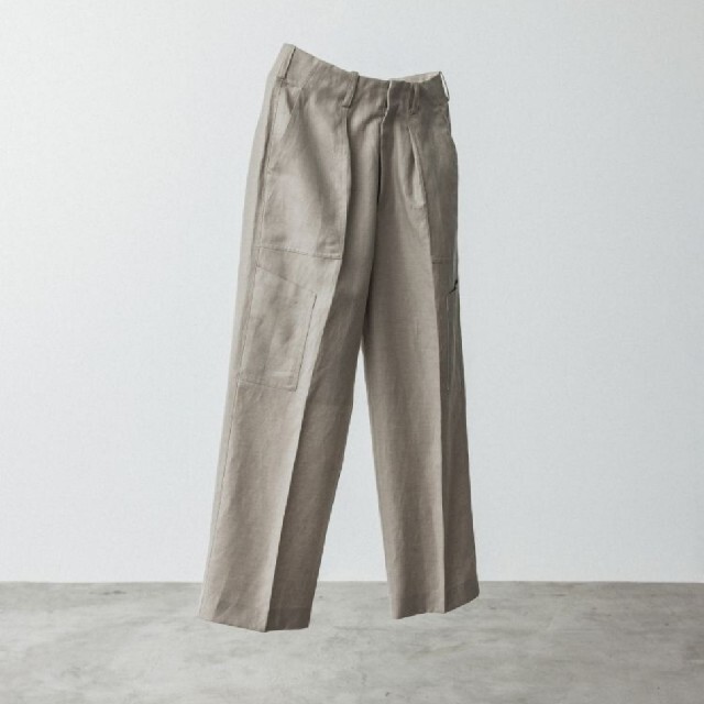 リドム lidnm WOOL LINEN UTILITY SLACKS　Mサイズ