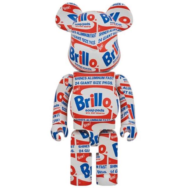 BE@RBRICK ANDY WARHOL "Brillo" 1000％