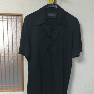 ヨウジヤマモト(Yohji Yamamoto)のY's ヨウジ ヤマモト Tシャツ ブラック 黒(Tシャツ/カットソー(半袖/袖なし))