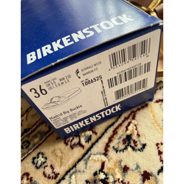 BIRKENSTOCK(ビルケンシュトック)のビルケンシュトック☆新品未使用☆Madrid big buckle レディースの靴/シューズ(サンダル)の商品写真