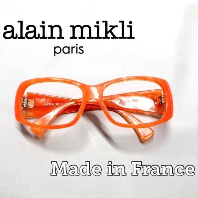 alanmikli(アランミクリ)の【美品】alain mikli アランミクリ 太ぶち メガネ サングラス メンズのファッション小物(サングラス/メガネ)の商品写真