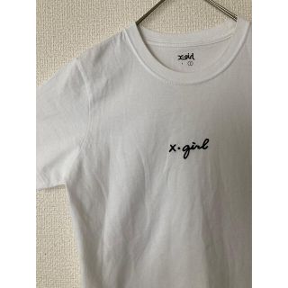 エックスガール(X-girl)のx-girl  ロゴTシャツ　古着　値下げします！(Tシャツ(半袖/袖なし))