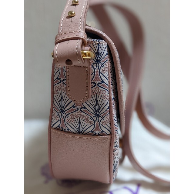 LIBERTY LONDON リバティロンドン　ピンク　カーナビーサドルバッグバッグ