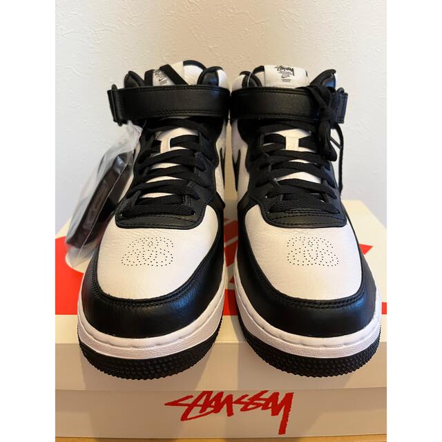 【27.5】エア フォース 1 MID x ステューシー Nike Stussy 1