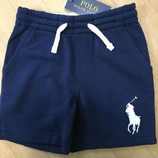 ポロラルフローレン(POLO RALPH LAUREN)の【未使用タグ付】ラルフローレン3T100cmネイビーショートパンツ(パンツ/スパッツ)