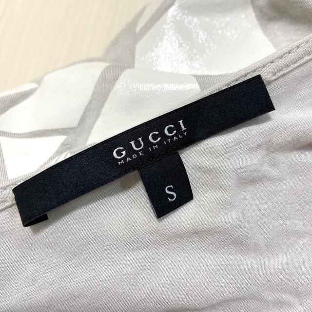 Gucci(グッチ)のイタリア製 GUCCI グッチ プリントシャツカットソー 国内正規 レディースのトップス(Tシャツ(半袖/袖なし))の商品写真