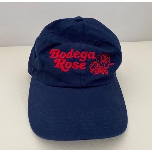 【美品】【Bodega Rose /ボデガローズ】キャップ メンズ ネイビー