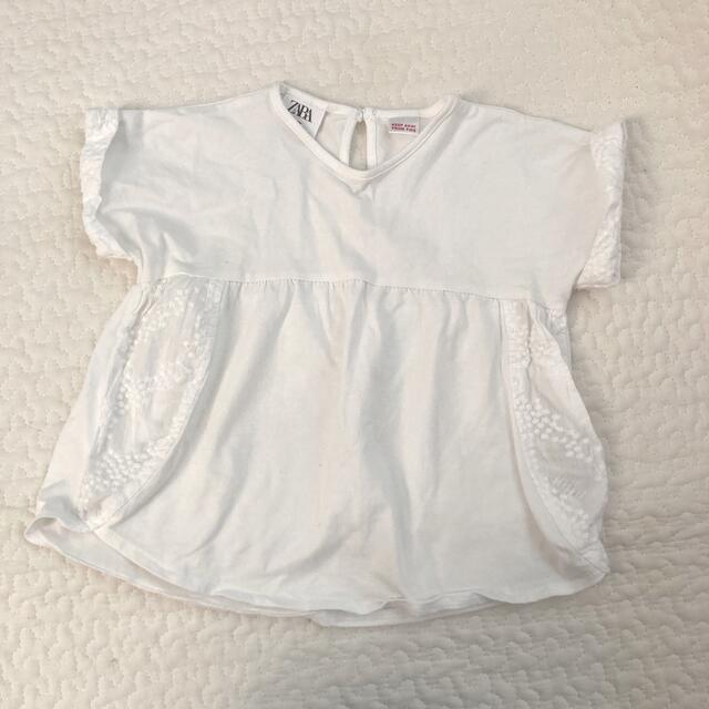 ZARA(ザラ)の【未使用】ZARA Tシャツ サイズ92 キッズ/ベビー/マタニティのキッズ服女の子用(90cm~)(Tシャツ/カットソー)の商品写真