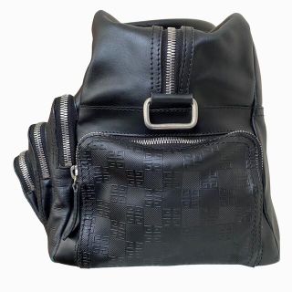 GIVENCHY - ジバンシー オールレザー ボストンバッグ 2WAY 黒 ゴロ