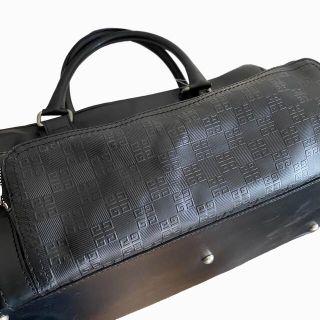 GIVENCHY - ジバンシー オールレザー ボストンバッグ 2WAY 黒 ゴロ