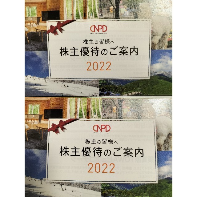 日本駐車場開発の株主優待券２冊 チケットの優待券/割引券(その他)の商品写真