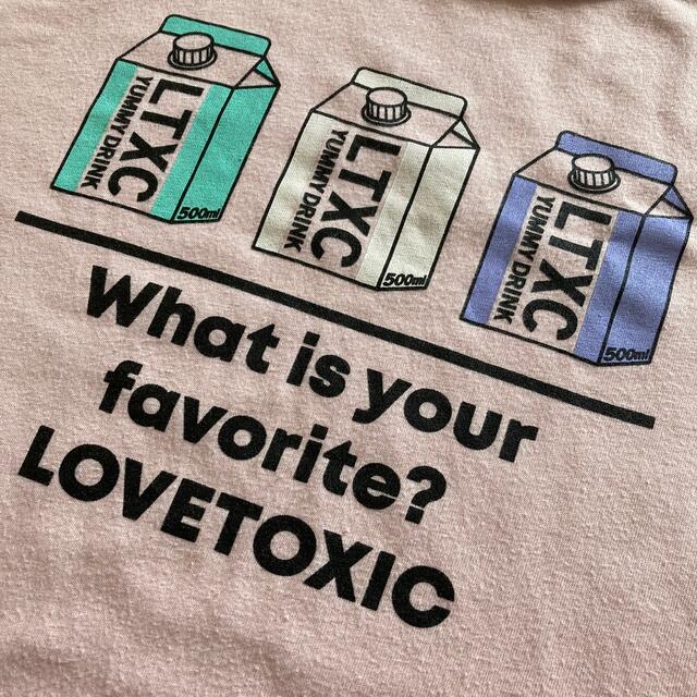 lovetoxic(ラブトキシック)の【Lovetoxic／ラブトキシック】Tシャツ／薄ピンク／140 キッズ/ベビー/マタニティのキッズ服女の子用(90cm~)(Tシャツ/カットソー)の商品写真