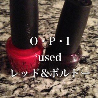 オーピーアイ(OPI)のused2点セット(ネイルケア)