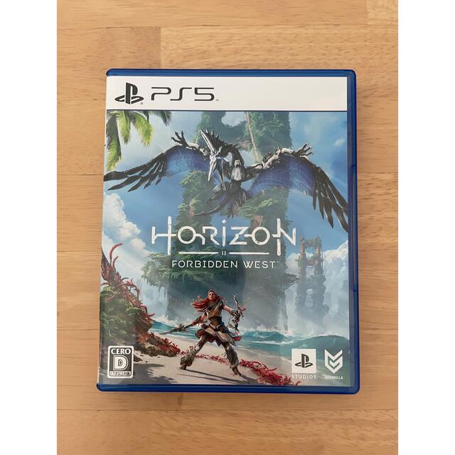 PlayStation(プレイステーション)のHorizon Forbidden West PS5 エンタメ/ホビーのゲームソフト/ゲーム機本体(家庭用ゲームソフト)の商品写真