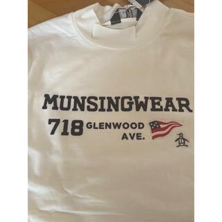 マンシングウェア(Munsingwear)の新品　ロンT MUNSINGWEAR ネイビー　LL(Tシャツ/カットソー(七分/長袖))