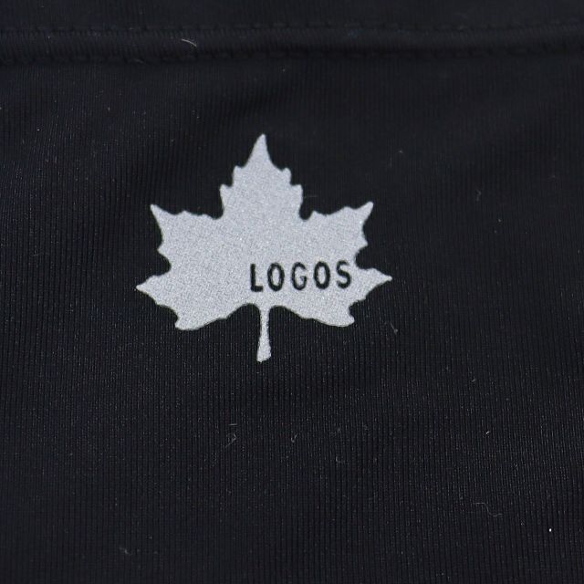 LOGOS(ロゴス)のLOGOS ロゴス 手袋 指なし ロングアーム約50cm 接触冷感 ブラック新品 レディースのファッション小物(手袋)の商品写真