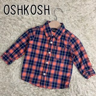 オシュコシュ(OshKosh)のOSHKOSH B’gosh オシュコシュ 子供服 シャツ 長袖 チェック(シャツ/カットソー)