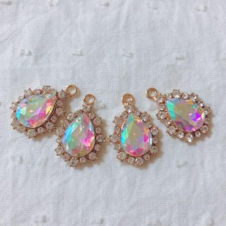 ビジュー パーツ アクセサリー ハンドメイド ピアス イヤリング ネックレス(各種パーツ)