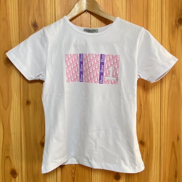 90s ヴィンテージ クリスチャン ディオール トロッター柄 半袖 Tシャツ