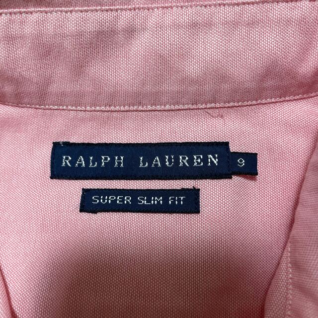 Ralph Lauren(ラルフローレン)のラルフローレンRARPH LAUREN ボタンダウン半袖シャツ　9号 レディースのトップス(シャツ/ブラウス(半袖/袖なし))の商品写真
