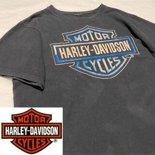 ハーレーダビッドソン(Harley Davidson)の90s 古着 ハーレーダビッドソン ロゴプリント ビッグシルエット ゆるだぼ(Tシャツ/カットソー(半袖/袖なし))
