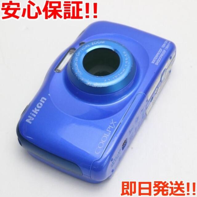 良品 COOLPIX W100 ブルー製造番号は21125461