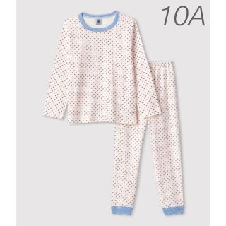 プチバトー(PETIT BATEAU)の新品未使用  プチバトー  長袖  パジャマ  10ans(パジャマ)