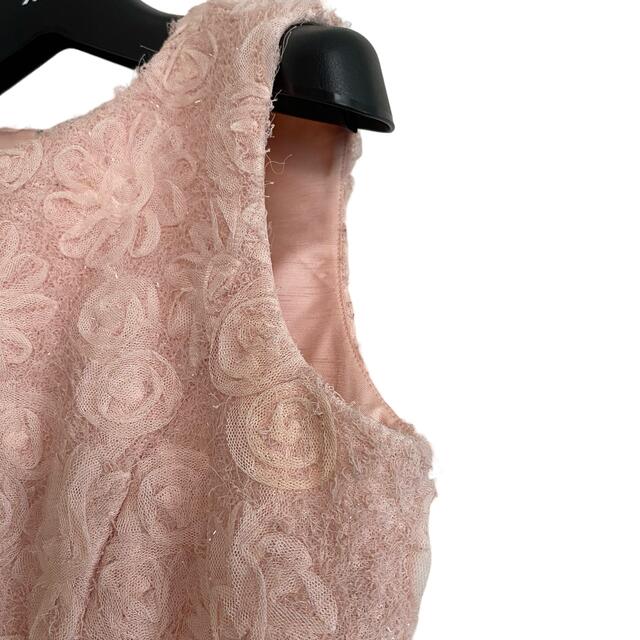 M'S GRACY(エムズグレイシー)のエムズグレイシー　フォーマルワンピース　ドレス　ノースリーブ　ピンク　38 レディースのワンピース(ひざ丈ワンピース)の商品写真