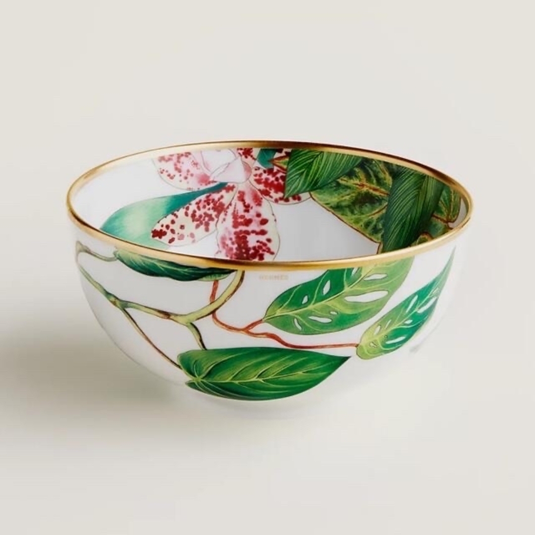 エルメス新品ボウル 〈パシフォリア〉 MM-