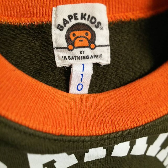 BAPE KIDS - 金タグ☆ベイプBAPE KIDSトレーナースウェット110cm BAPE KIDS - 金タグ☆ベイプBAPE KIDSトレーナースウェット110cm