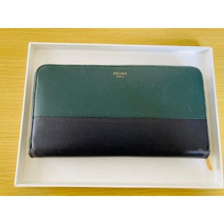 セリーヌ 長財布 財布(レディース)(グリーン・カーキ/緑色系)の通販